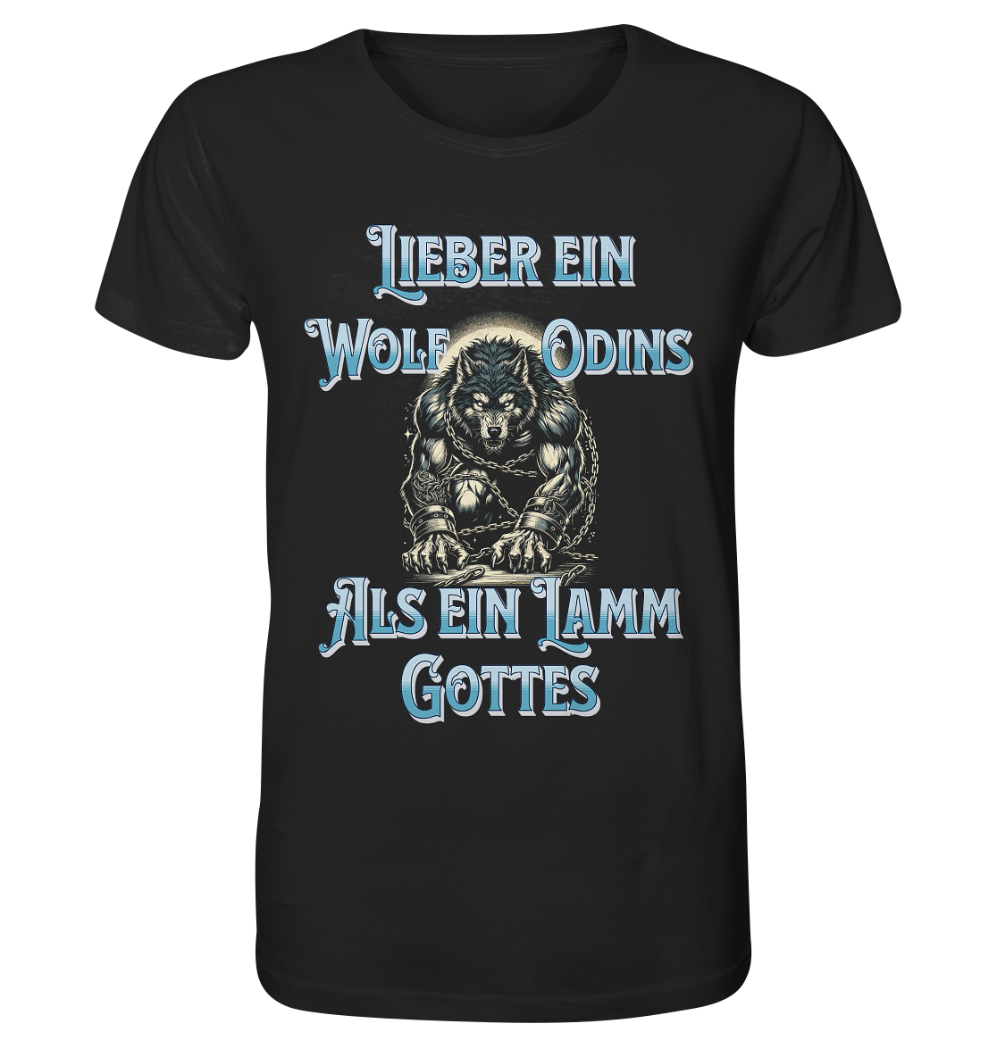 Odins Wolf | Oberteile  - Organic Shirt