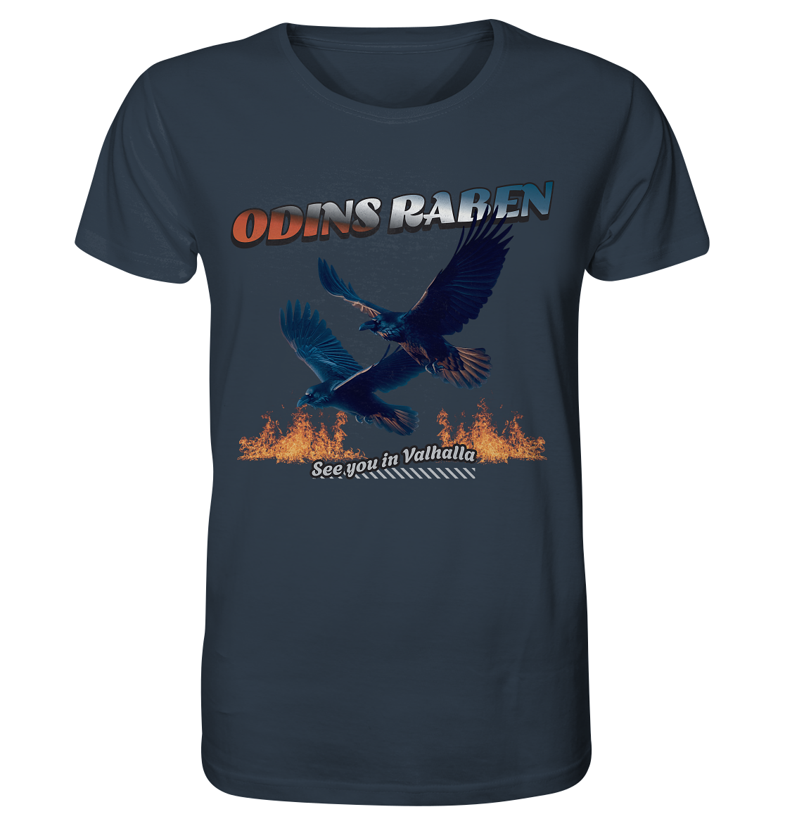 Valhalla Odins Raben - Organic Shirt