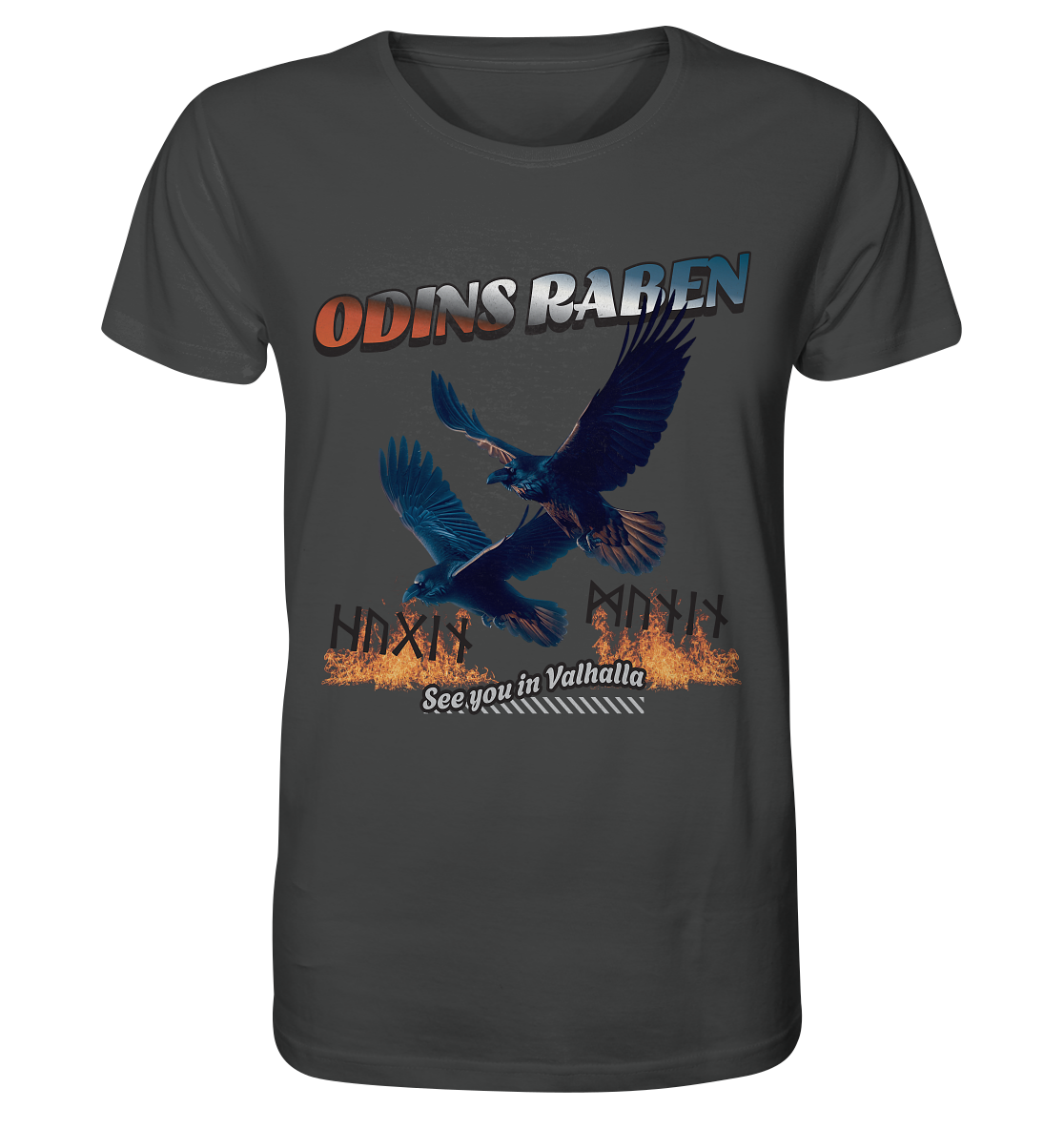 Raben Odins - Hugin und Munin - Organic Shirt