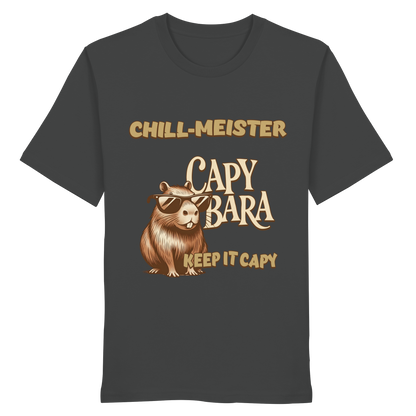 Chill-Meister Capybara – Keep it Capy (Bio & Premium) - Organic Shirt