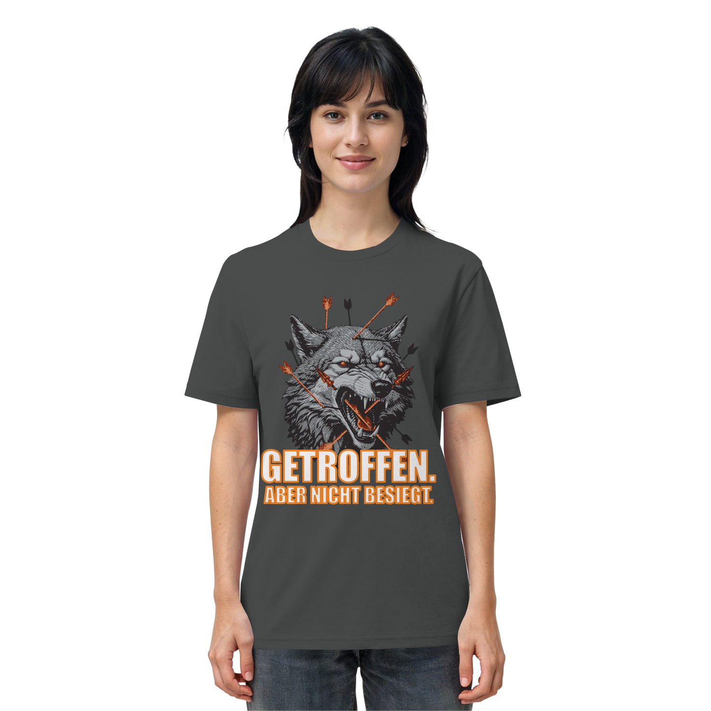Alpha Wolf – Unbroken - Organic Shirt