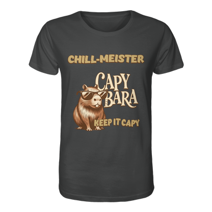 Chill-Meister Capybara – Keep it Capy (Bio & Premium) - Organic Shirt