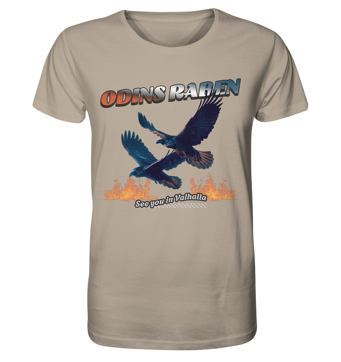 Valhalla Odins Raben - Organic Shirt