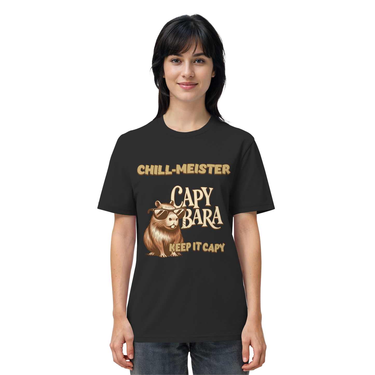 Chill-Meister Capybara – Keep it Capy (Bio & Premium) - Organic Shirt