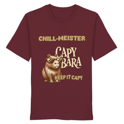 Chill-Meister Capybara – Keep it Capy (Bio & Premium) - Organic Shirt
