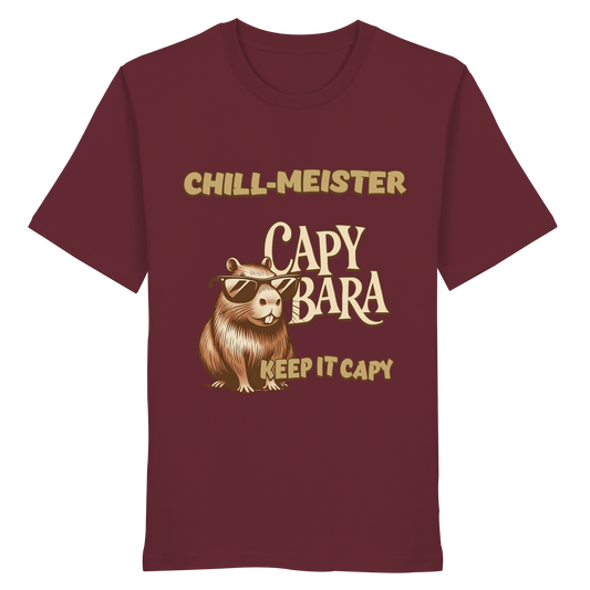 Chill-Meister Capybara – Keep it Capy (Bio & Premium) - Organic Shirt