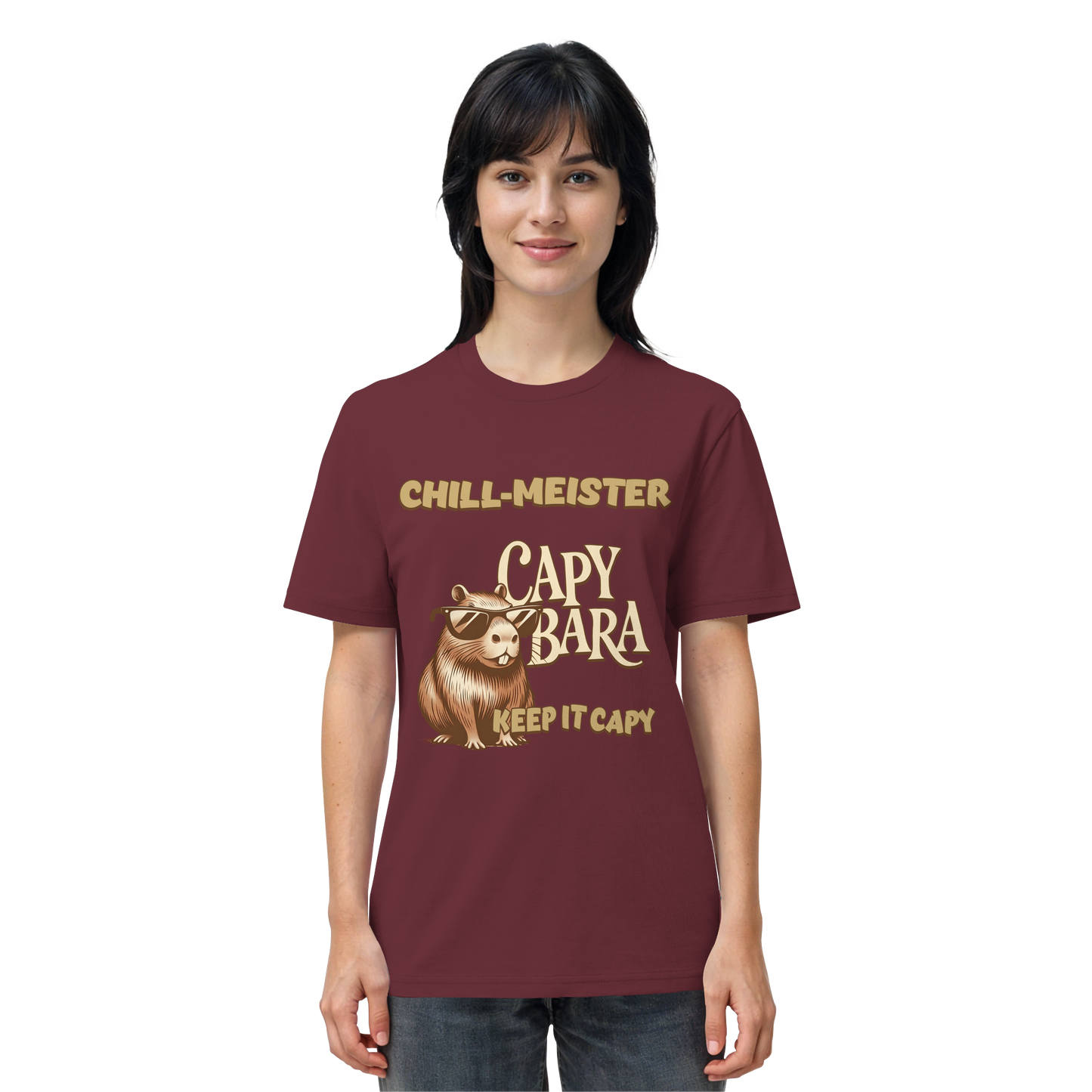 Chill-Meister Capybara – Keep it Capy (Bio & Premium) - Organic Shirt