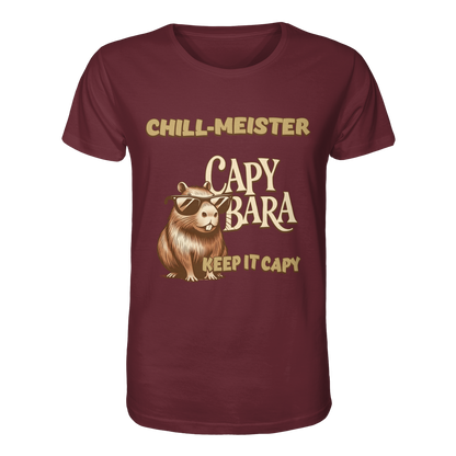 Chill-Meister Capybara – Keep it Capy (Bio & Premium) - Organic Shirt