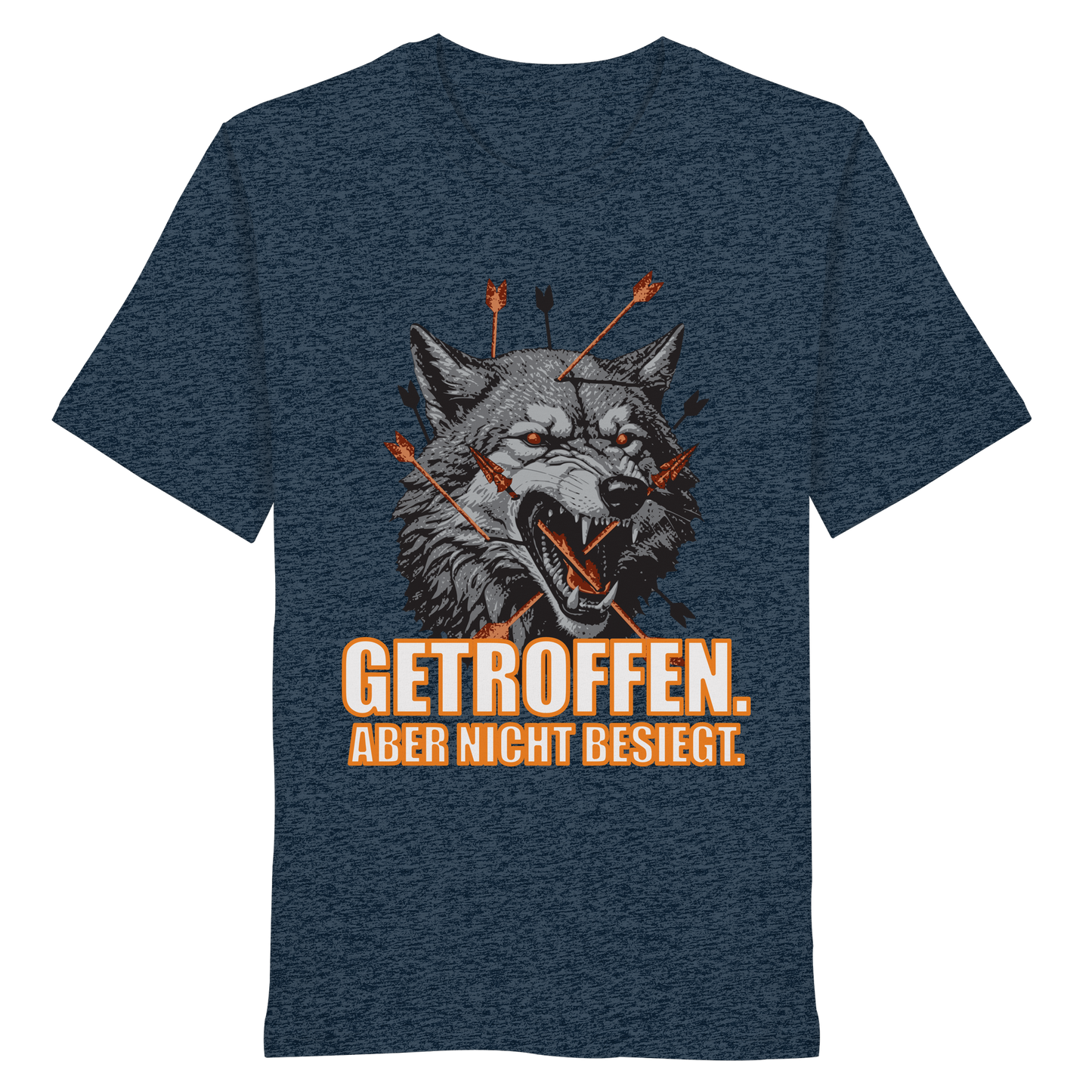 Alpha Wolf – Unbroken - Organic Shirt