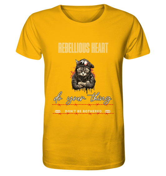 Rebellisches Herz - Organic Shirt