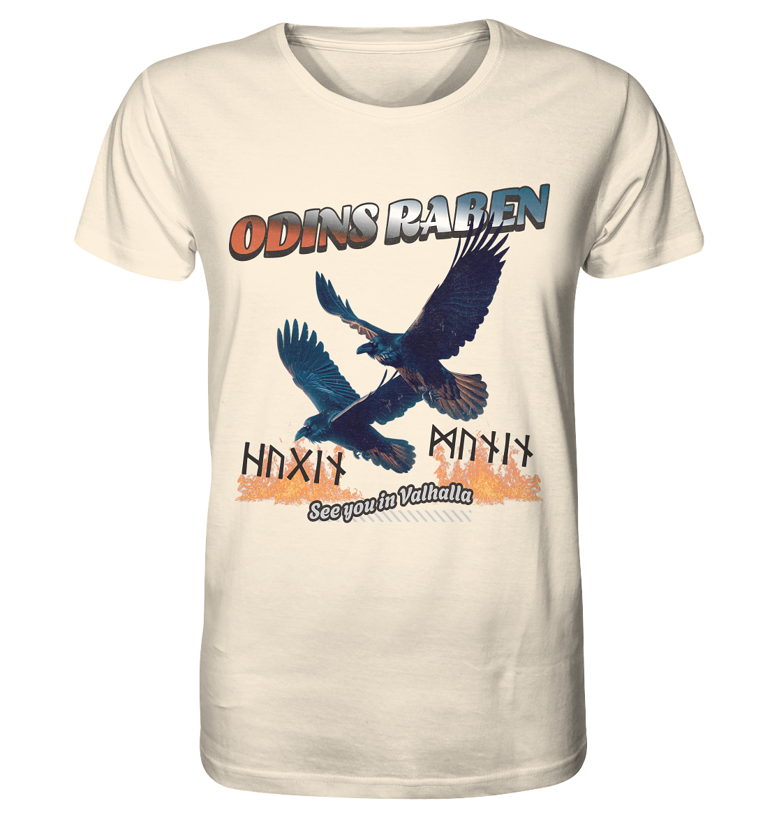 Raben Odins - Hugin und Munin - Organic Shirt