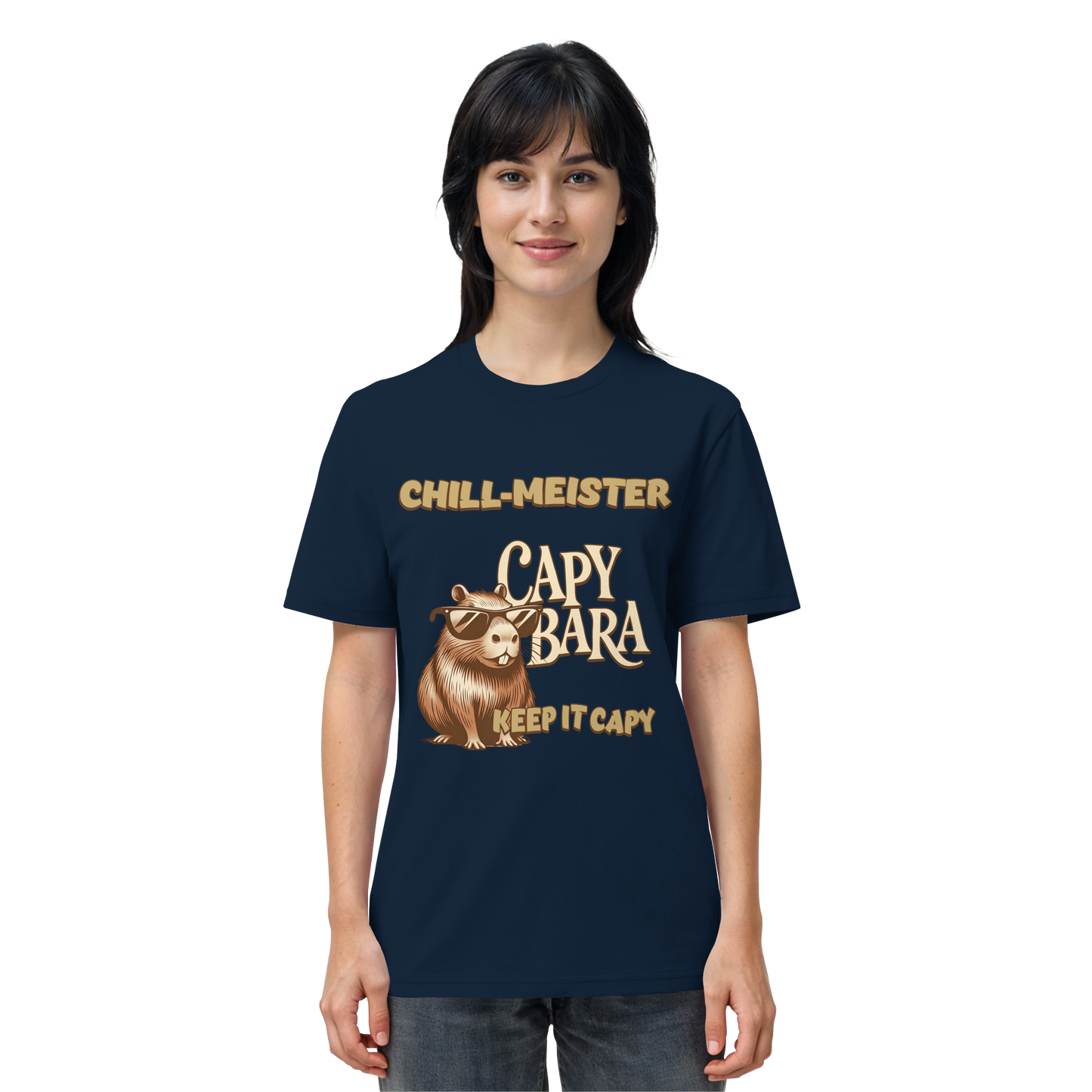 Chill-Meister Capybara – Keep it Capy (Bio & Premium) - Organic Shirt