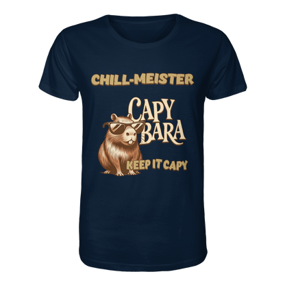 Chill-Meister Capybara – Keep it Capy (Bio & Premium) - Organic Shirt
