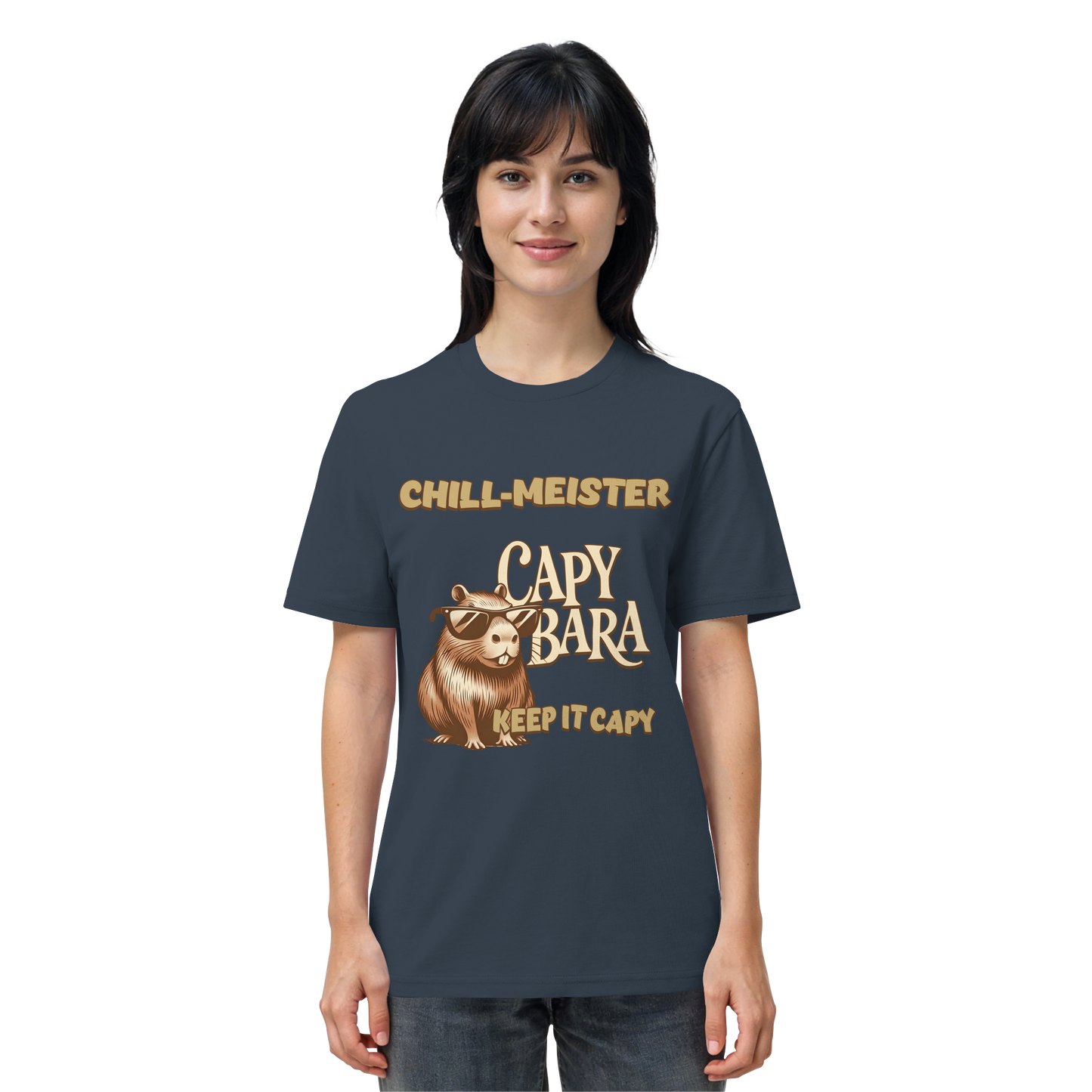 Chill-Meister Capybara – Keep it Capy (Bio & Premium) - Organic Shirt