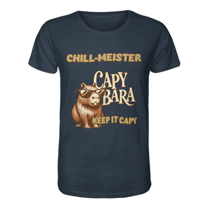 Chill-Meister Capybara – Keep it Capy (Bio & Premium) - Organic Shirt