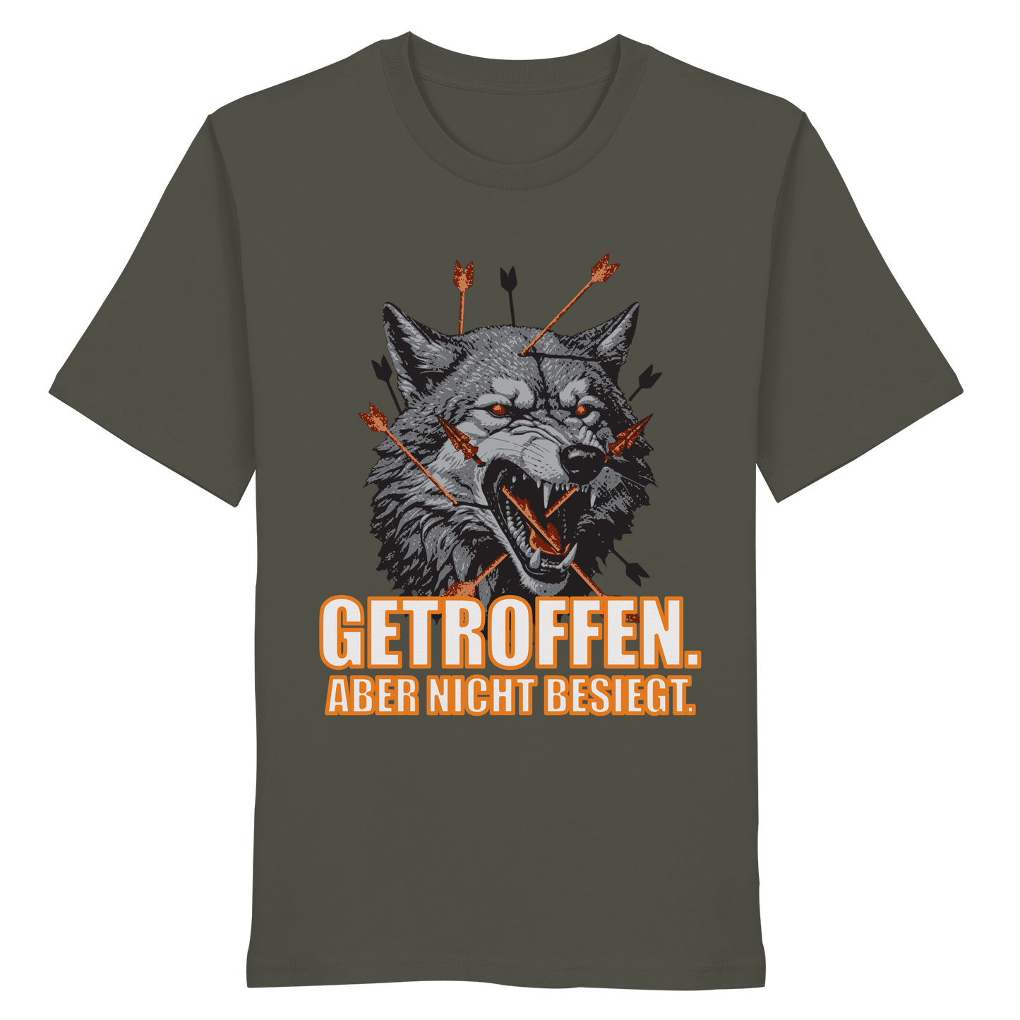 Alpha Wolf – Unbroken - Organic Shirt