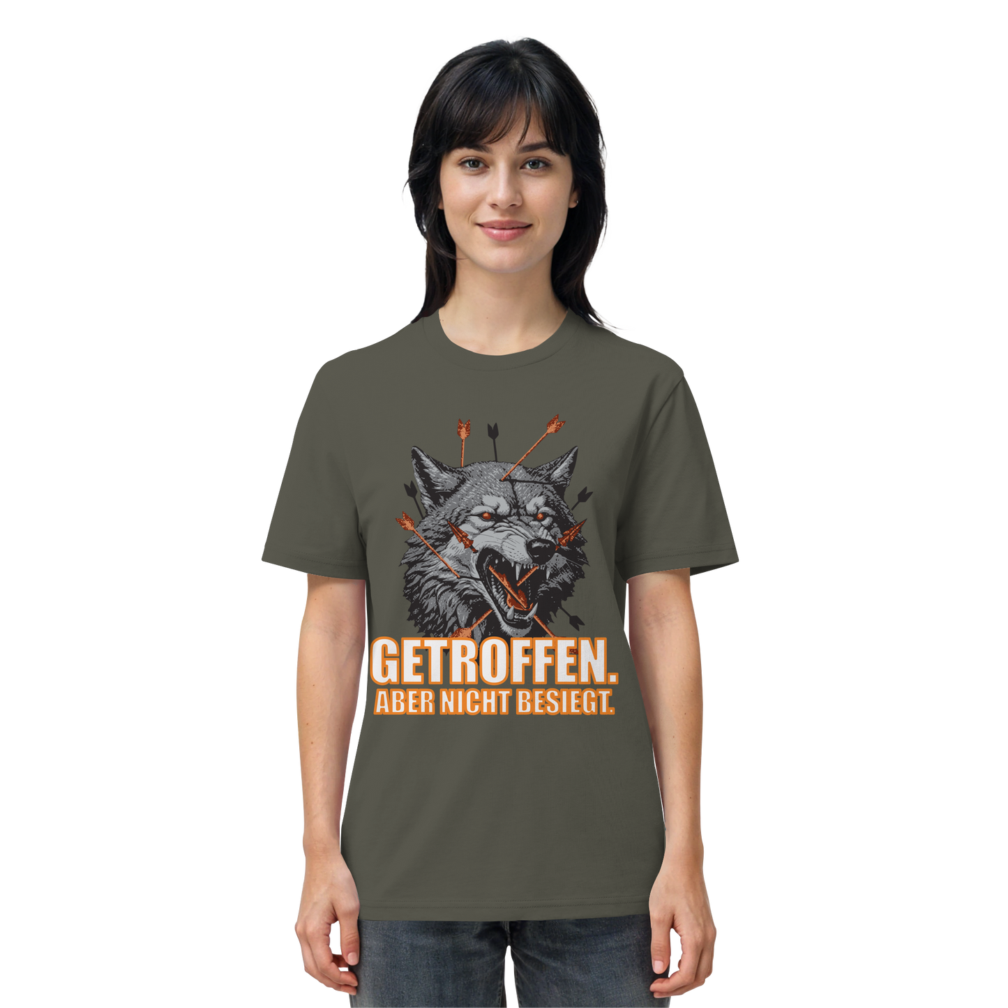 Alpha Wolf – Unbroken - Organic Shirt