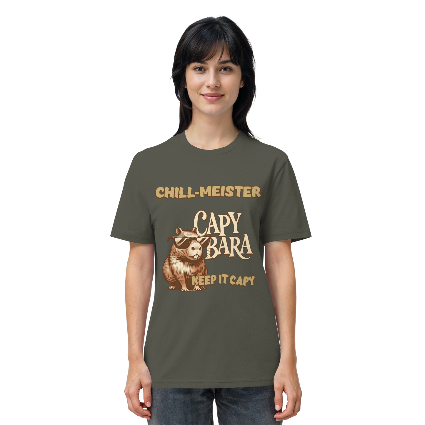 Chill-Meister Capybara – Keep it Capy (Bio & Premium) - Organic Shirt