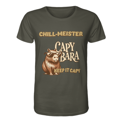 Chill-Meister Capybara – Keep it Capy (Bio & Premium) - Organic Shirt