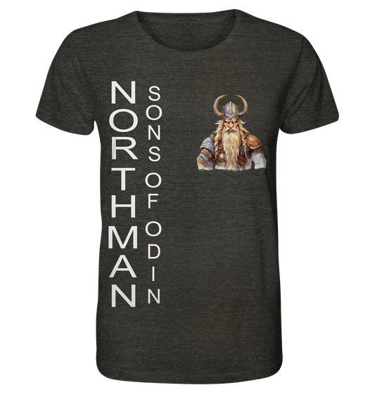 NORTHMAN SONS OF ODIN - NO 2  - STREETWEAR - STATEMENT     - Organic Shirt (meliert)