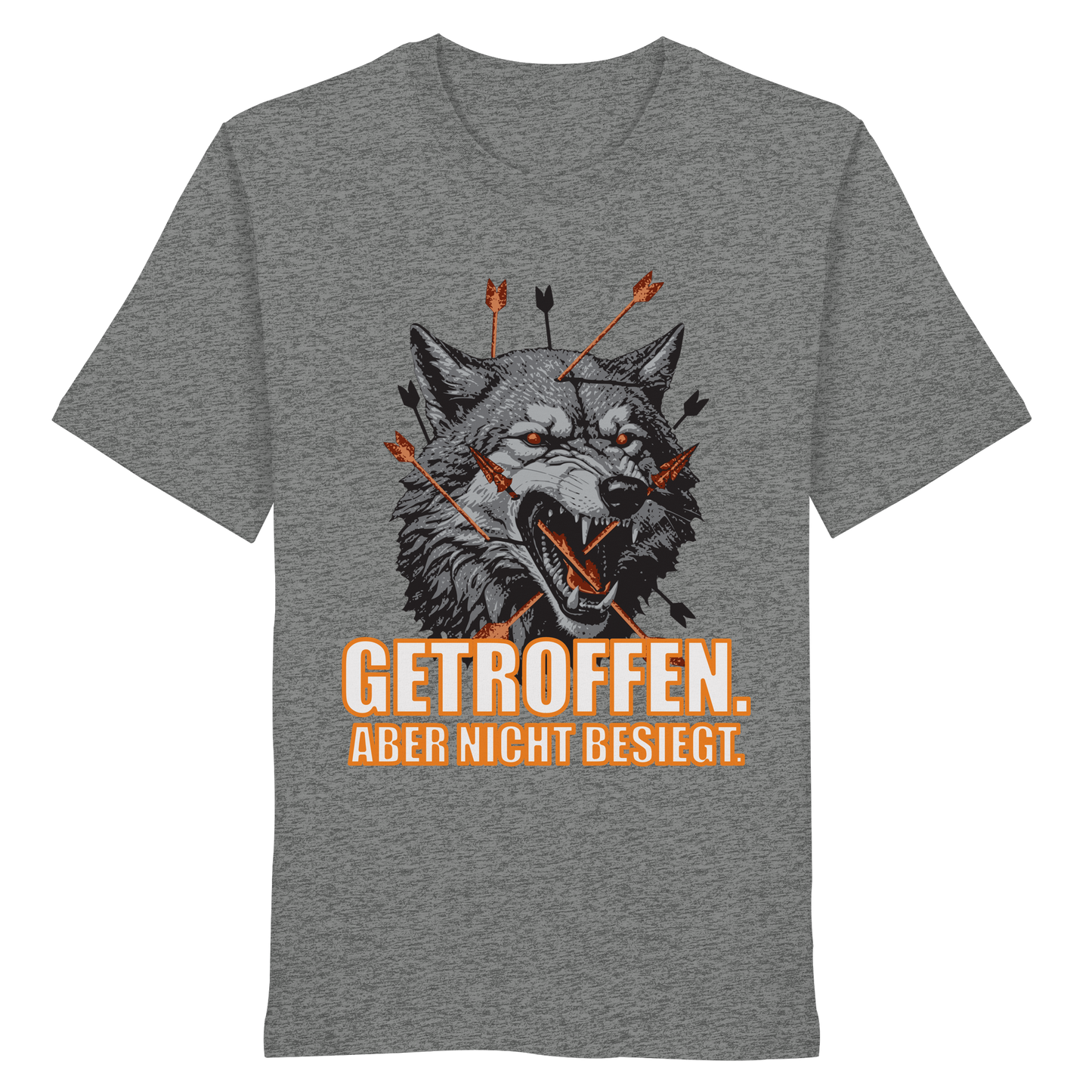 Alpha Wolf – Unbroken - Organic Shirt