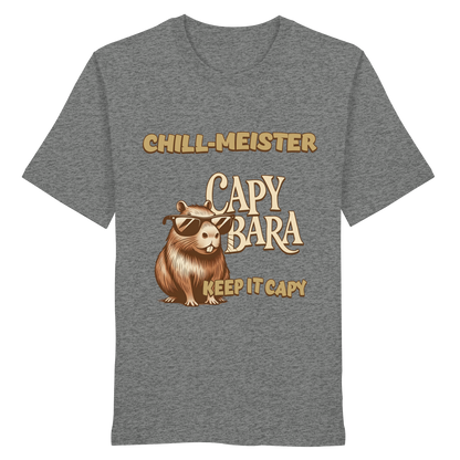 Chill-Meister Capybara – Keep it Capy (Bio & Premium) - Organic Shirt