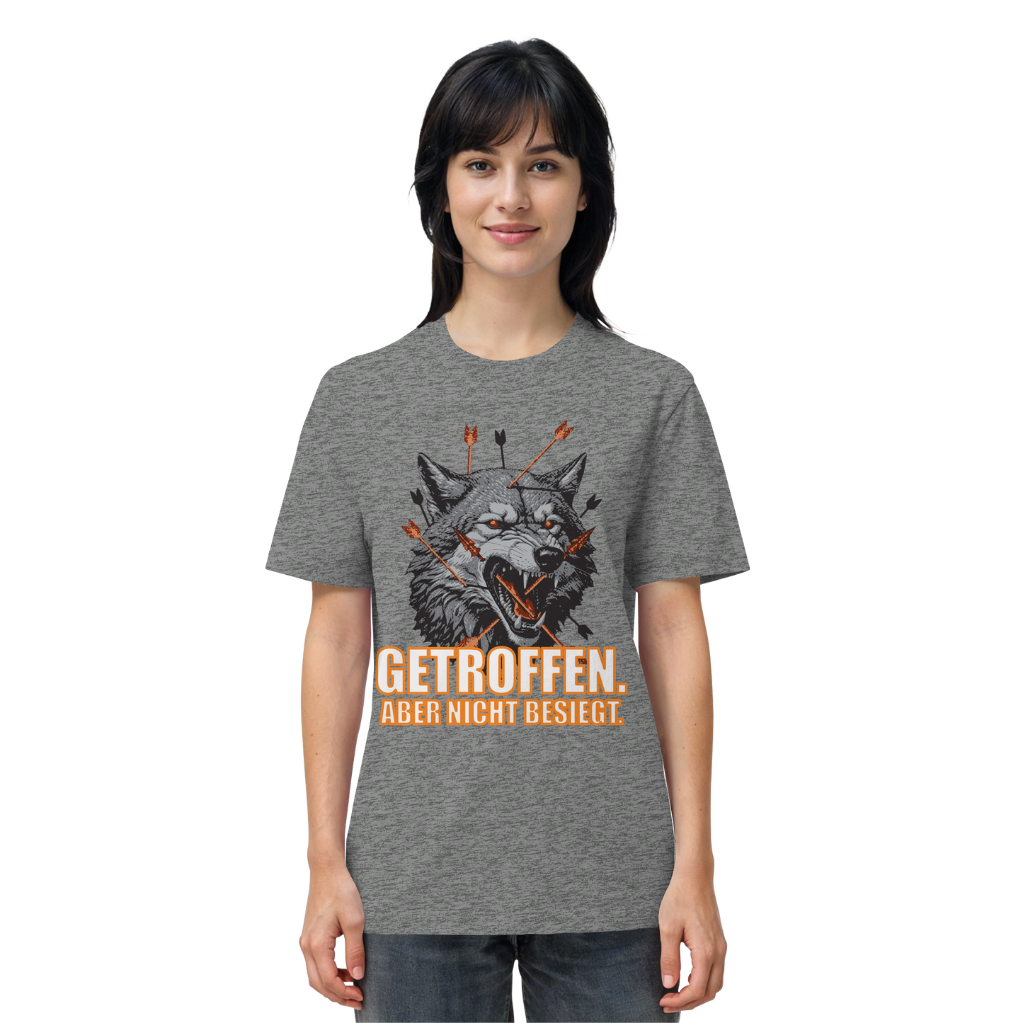 Alpha Wolf – Unbroken - Organic Shirt