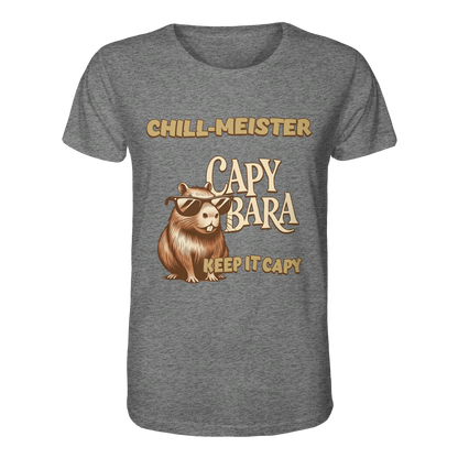 Chill-Meister Capybara – Keep it Capy (Bio & Premium) - Organic Shirt