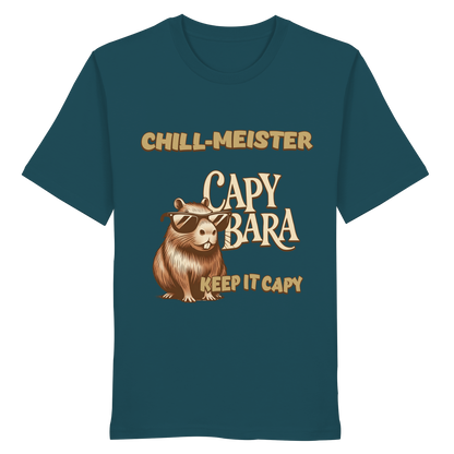 Chill-Meister Capybara – Keep it Capy (Bio & Premium) - Organic Shirt