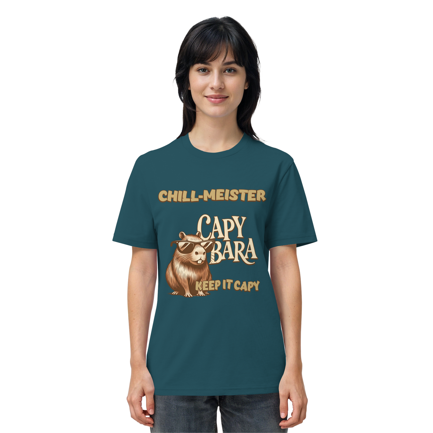 Chill-Meister Capybara – Keep it Capy (Bio & Premium) - Organic Shirt