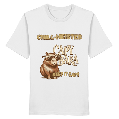 Chill-Meister Capybara – Keep it Capy (Bio & Premium) - Organic Shirt