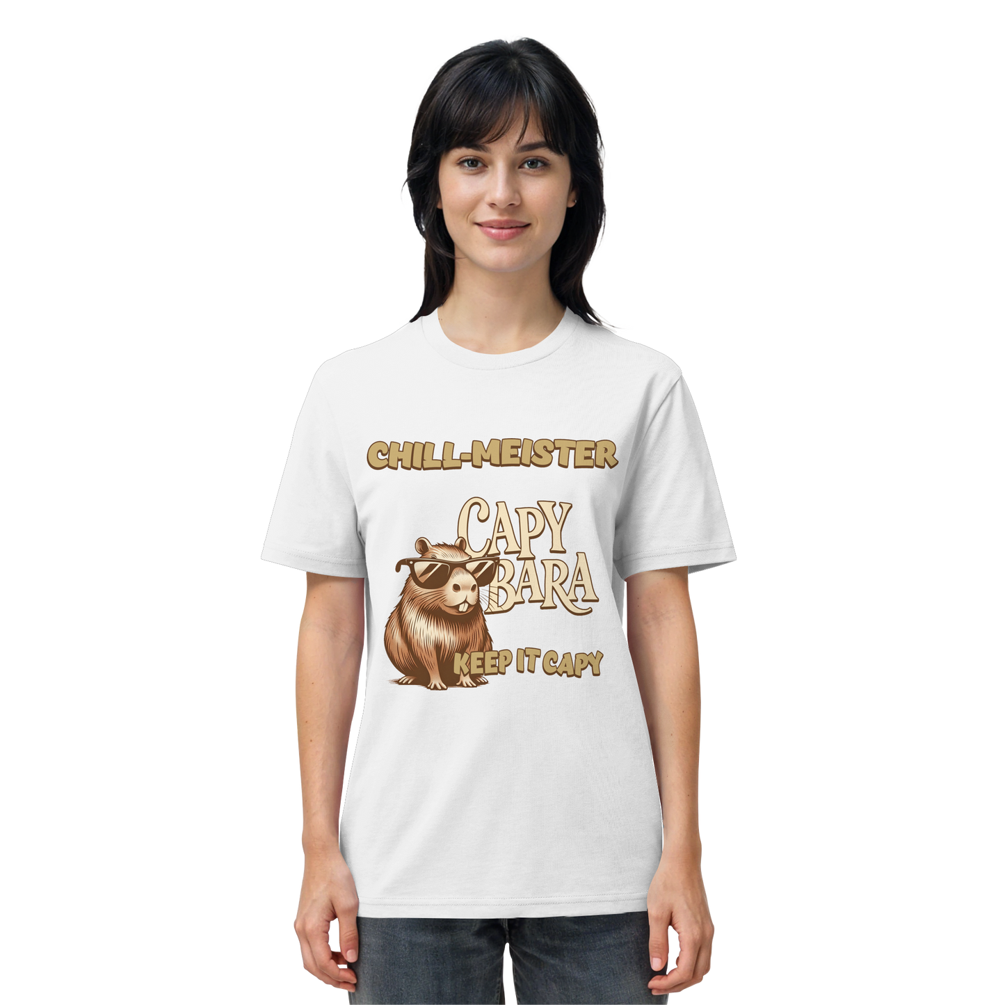 Chill-Meister Capybara – Keep it Capy (Bio & Premium) - Organic Shirt