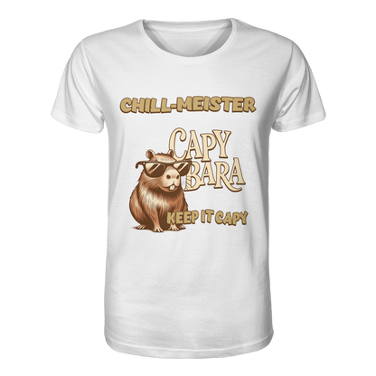 Chill-Meister Capybara – Keep it Capy (Bio & Premium) - Organic Shirt