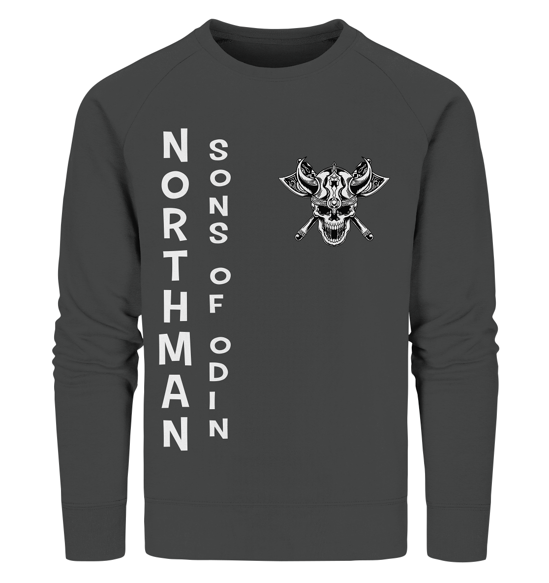 NORTHMAN SONS OF ODIN - NO 1  - STREETWEAR - STATEMENT    - Organic Sweatshirt