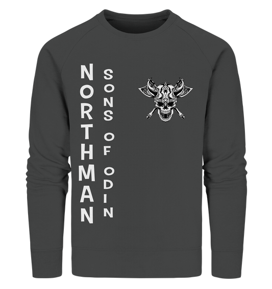 NORTHMAN SONS OF ODIN - NO 1  - STREETWEAR - STATEMENT    - Organic Sweatshirt