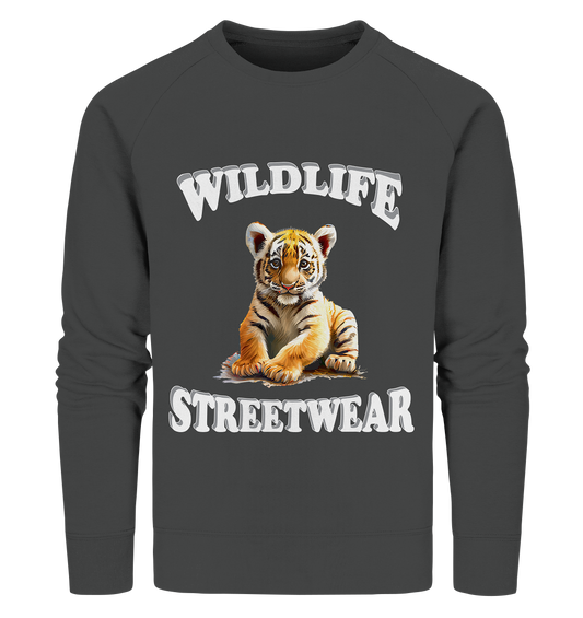 WILDLIFE STREETWEAR 3.0 TIGER BABY  - Organic Sweatshirt