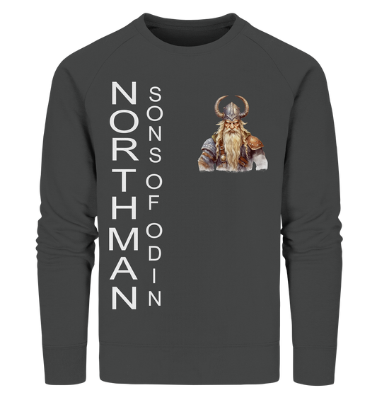 NORTHMAN SONS OF ODIN - NO 2  - STREETWEAR - STATEMENT     - Organic Sweatshirt