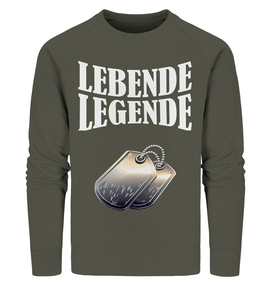 Sweatshirt Herren- LEBENDE LEGENDE -Streetwear - Organic Sweater