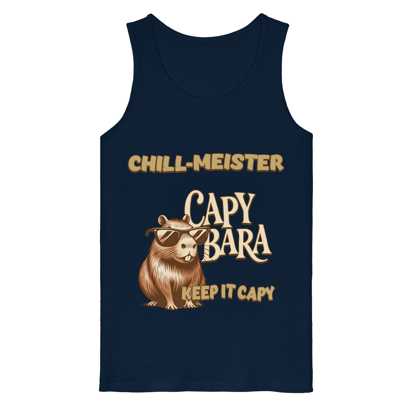 Chill-Meister Capybara – Keep it Capy (Bio & Premium) - Organic Tank Top