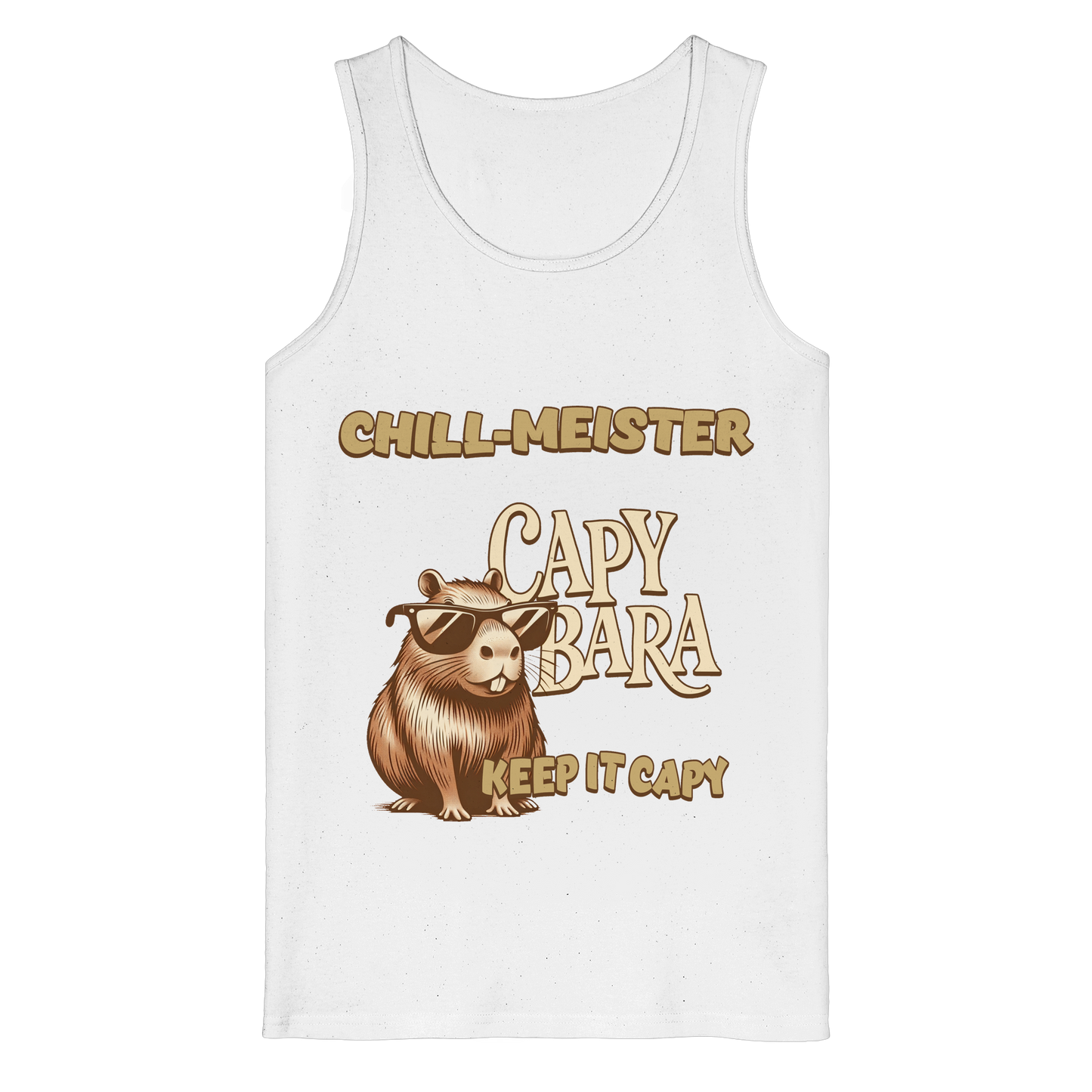 Chill-Meister Capybara – Keep it Capy (Bio & Premium) - Organic Tank Top