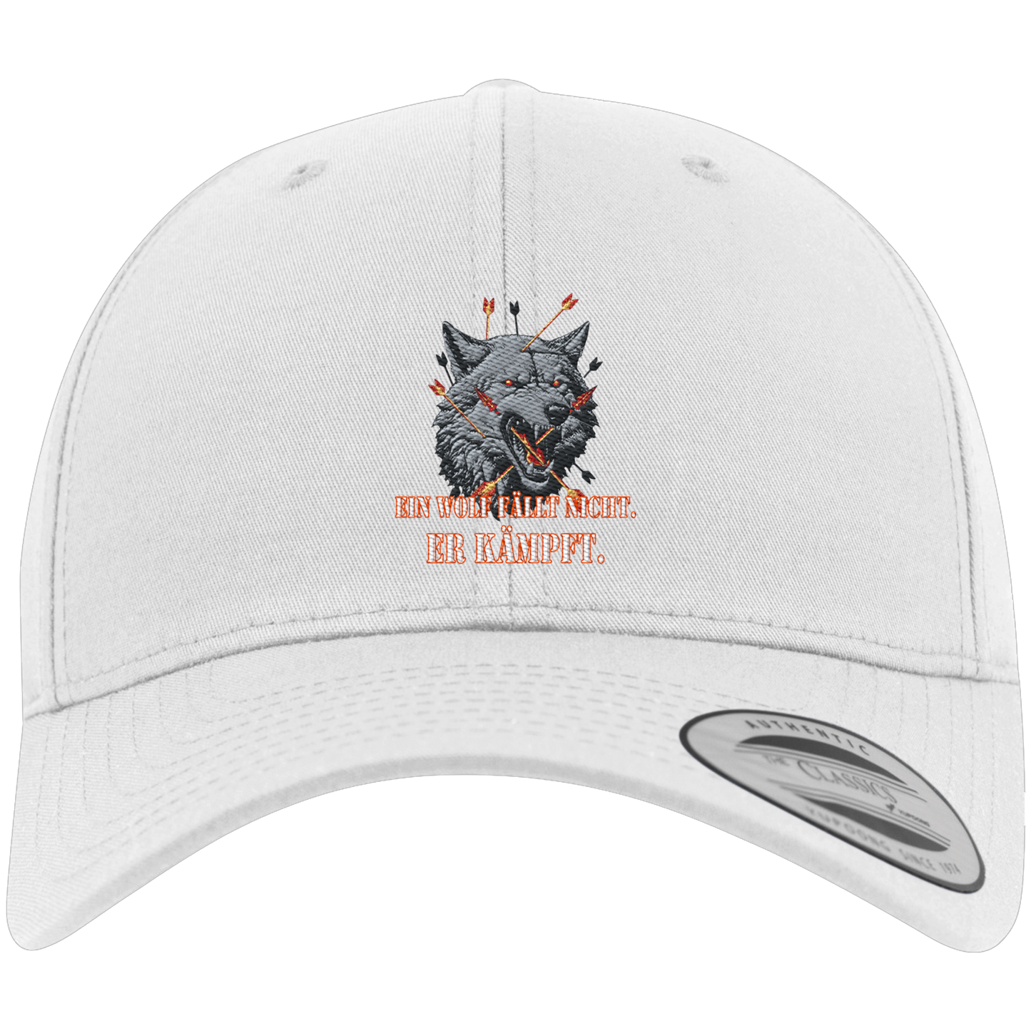 The Unbroken Wolf - Premium Baseball Cap