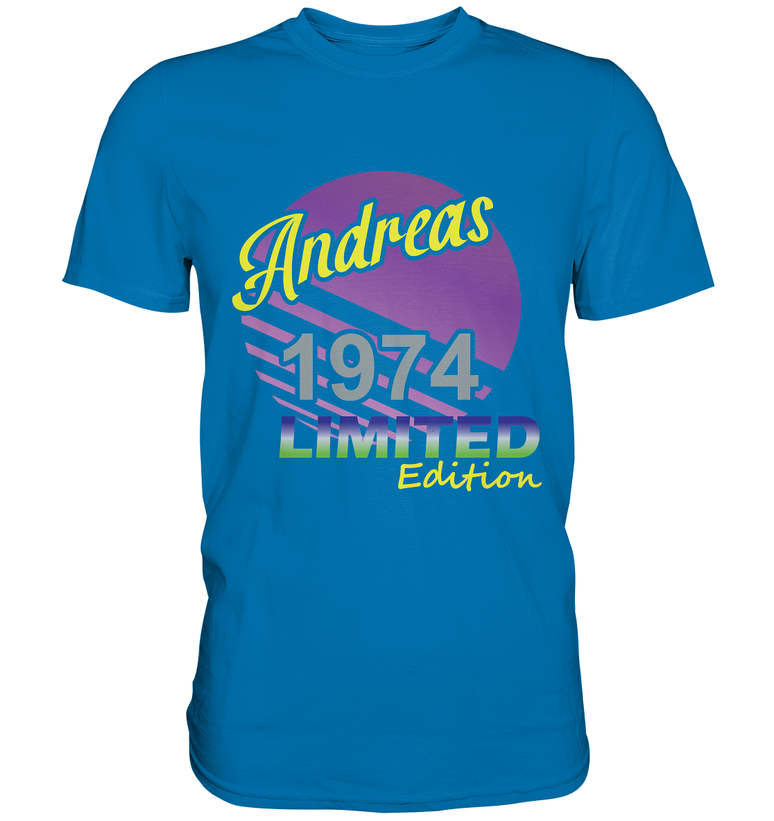 Andreas Limited Edition 1974 Geburtstag Jahrgang 1974 - Premium Shirt