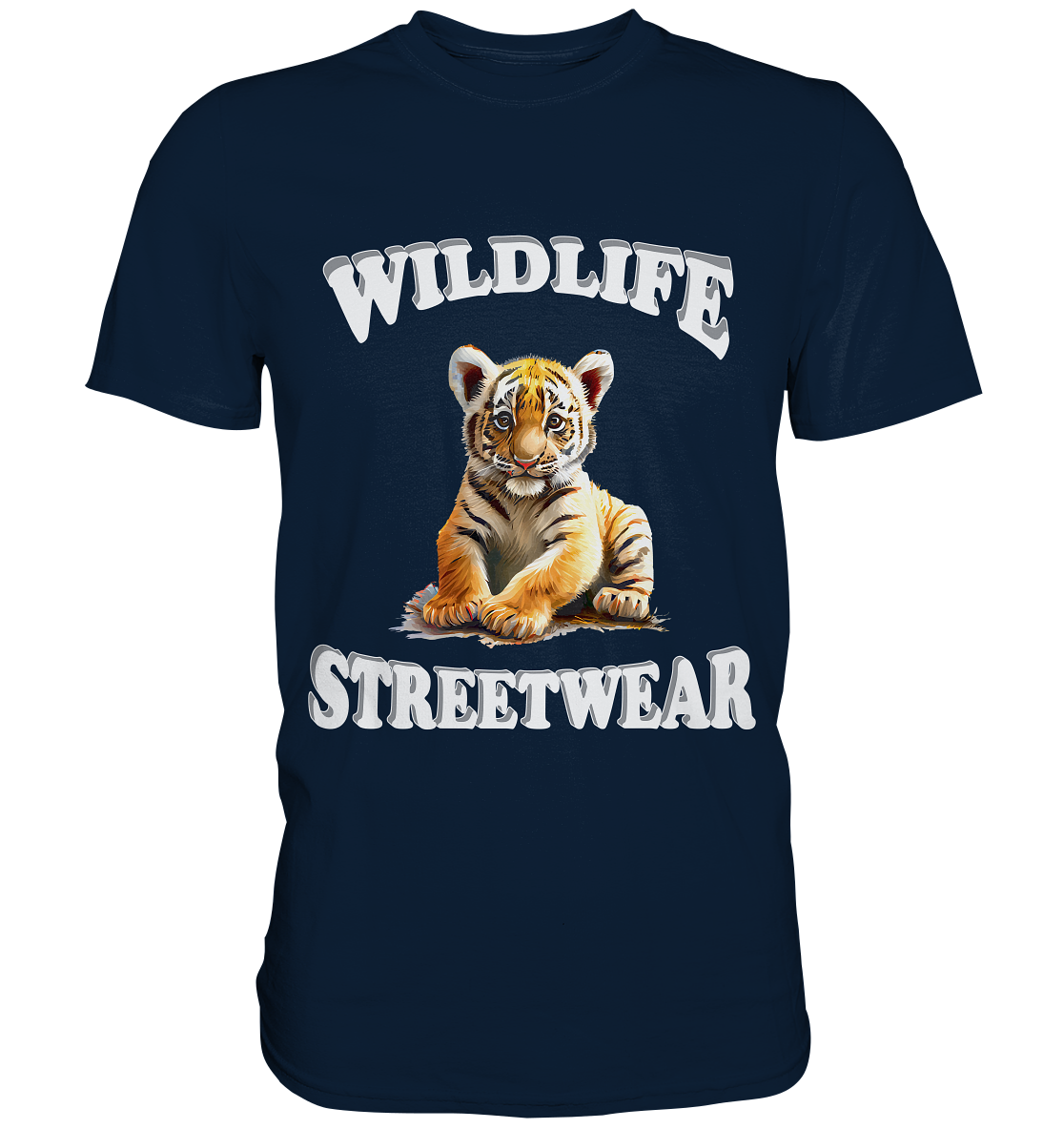 WILDLIFE STREETWEAR 3.0 TIGER BABY  - Premium Shirt