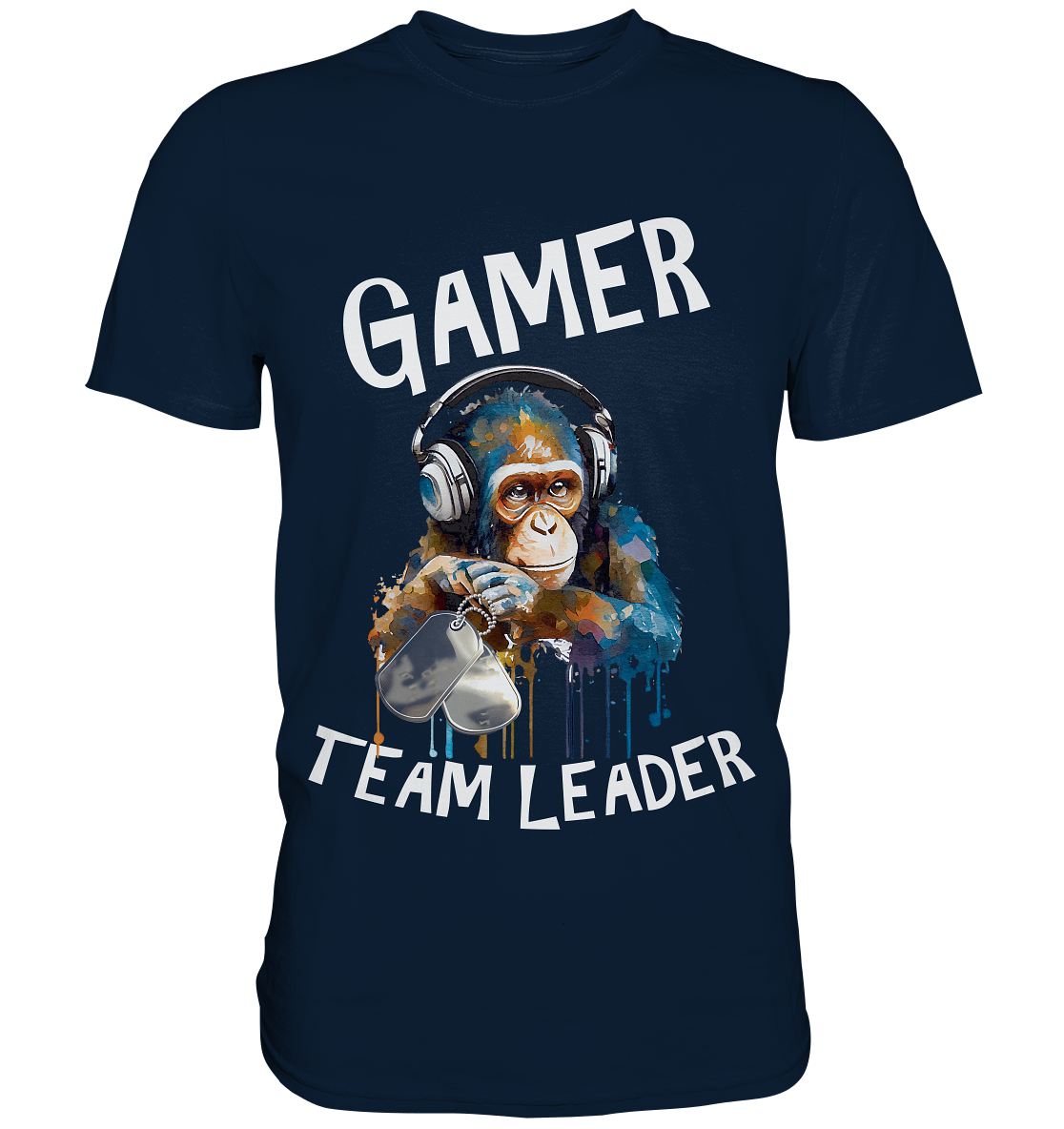 GAMER - TEAM LEADER MONKEY STREETWEAR - STATEMENT - Premium Shirt