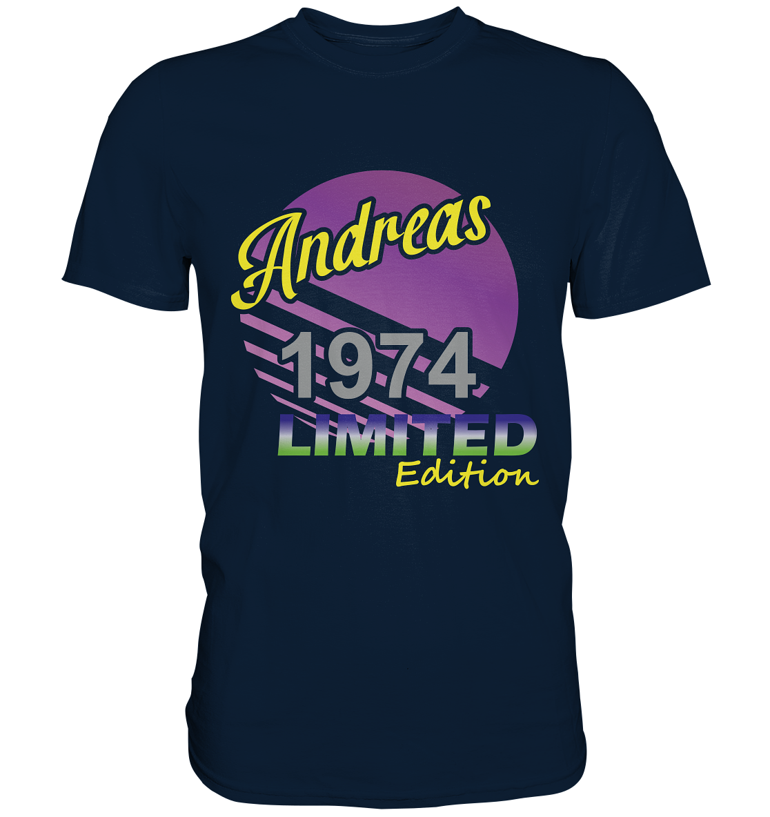 Andreas Limited Edition 1974 Geburtstag Jahrgang 1974 - Premium Shirt