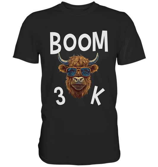 Premium Shirt BOOM 3 K Streetwear Statement - Influencer -