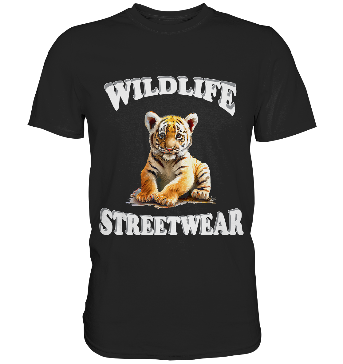 WILDLIFE STREETWEAR 3.0 TIGER BABY  - Premium Shirt