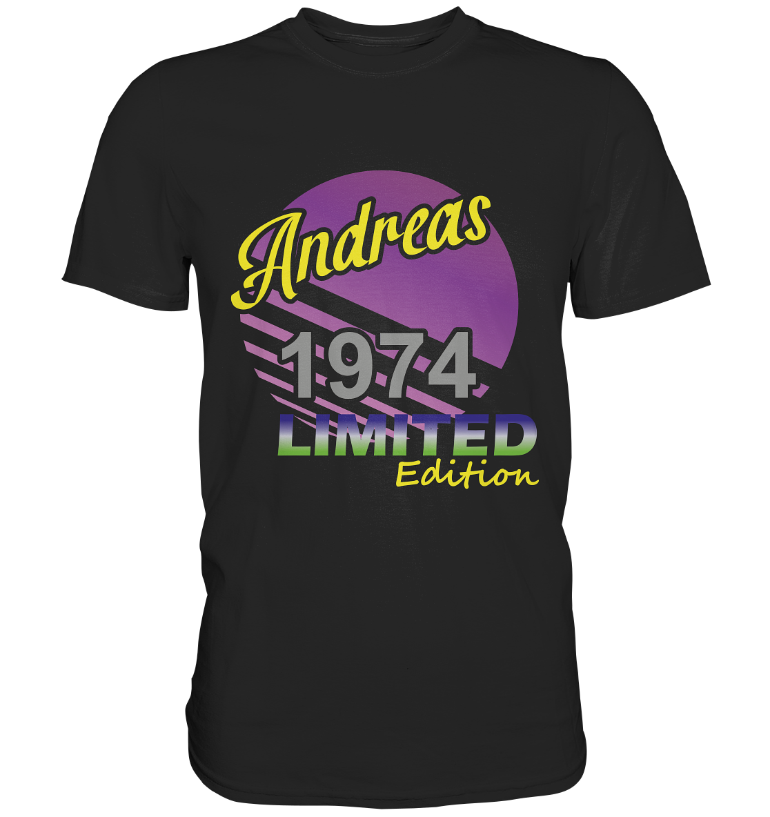 Andreas Limited Edition 1974 Geburtstag Jahrgang 1974 - Premium Shirt