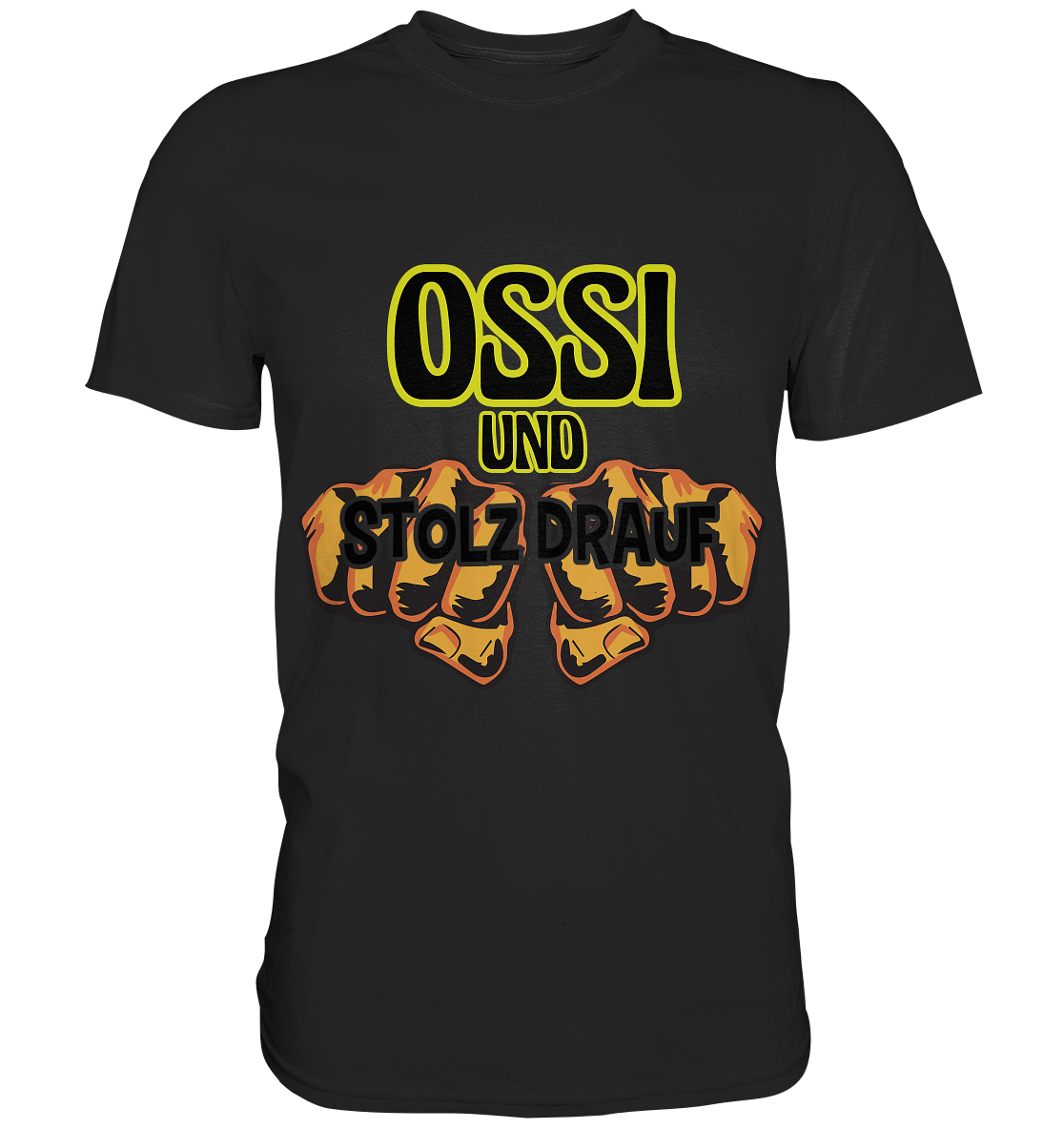 Ossi und stolz drauf - Premium Shirt