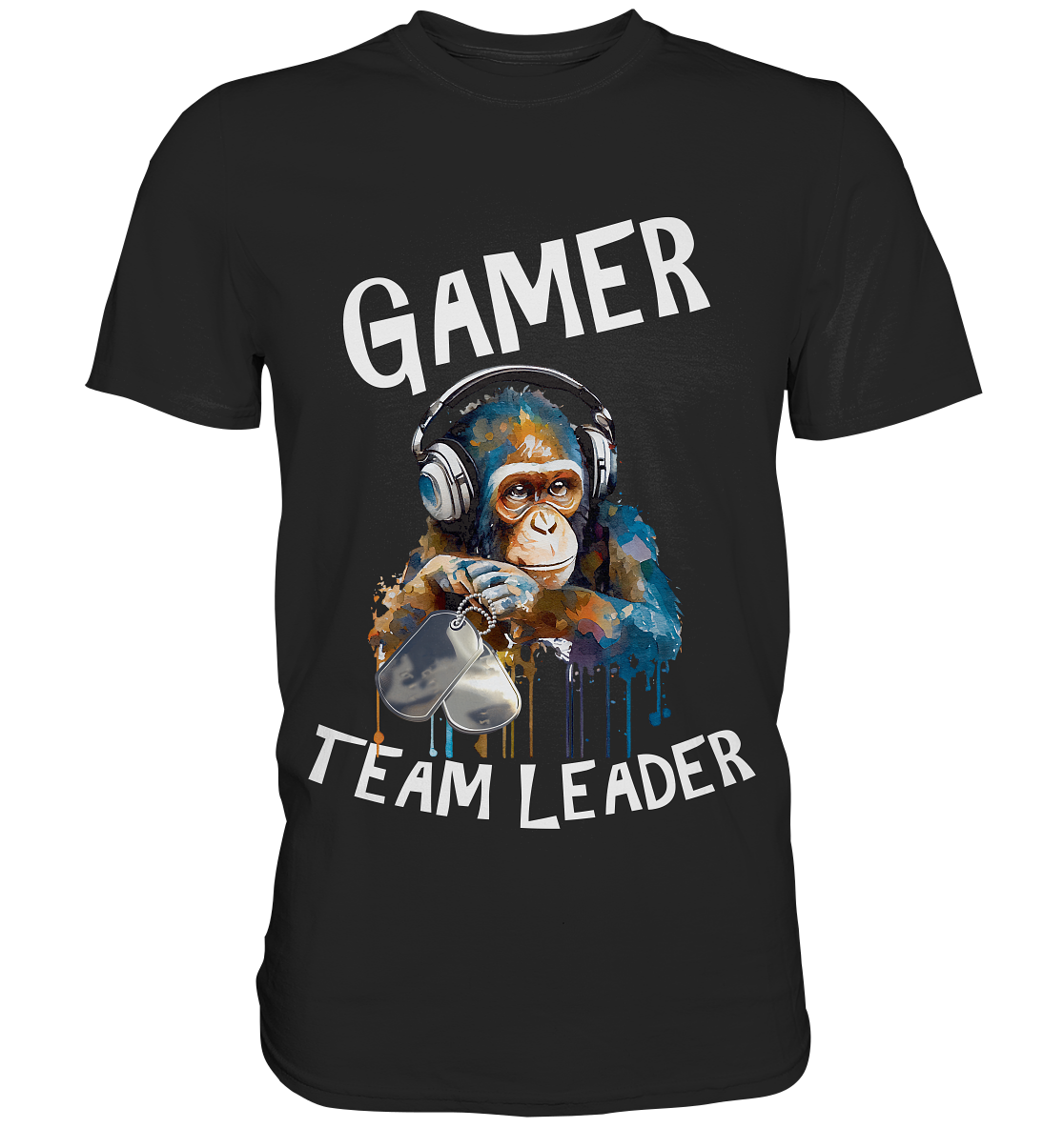 GAMER - TEAM LEADER MONKEY STREETWEAR - STATEMENT - Premium Shirt